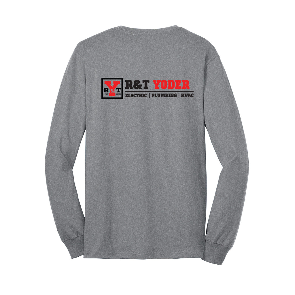 R&T Yoder Electric - Port & Company® Long Sleeve Core Blend Tee