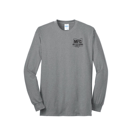 Miller Farms - Port & Company® Long Sleeve Core Blend Tee