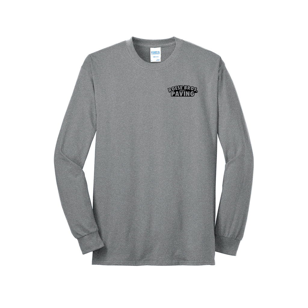 Roese Bros. Paving - Port & Company® Long Sleeve Core Blend Tee