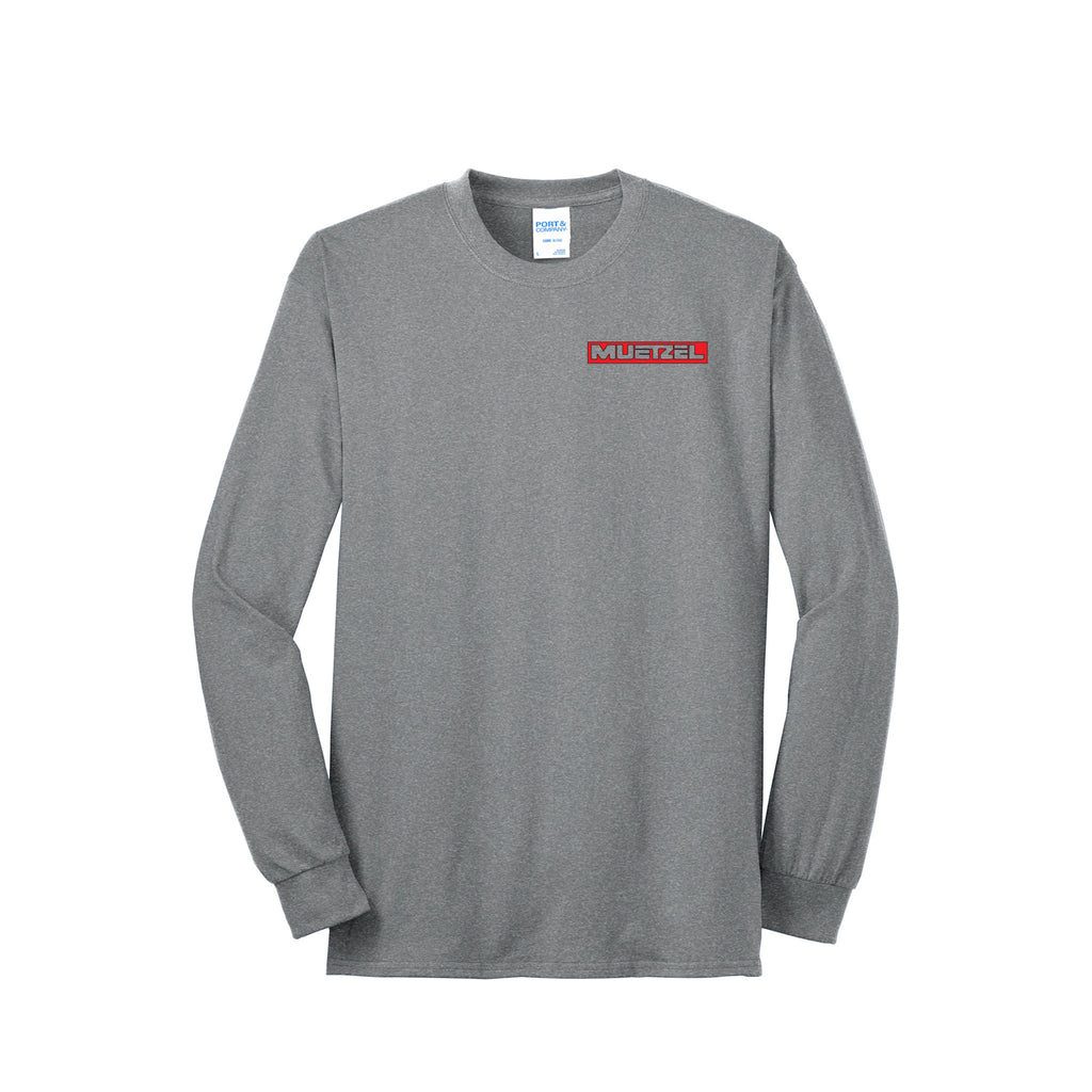 Muetzel - Port & Company® Long Sleeve Core Blend Tee