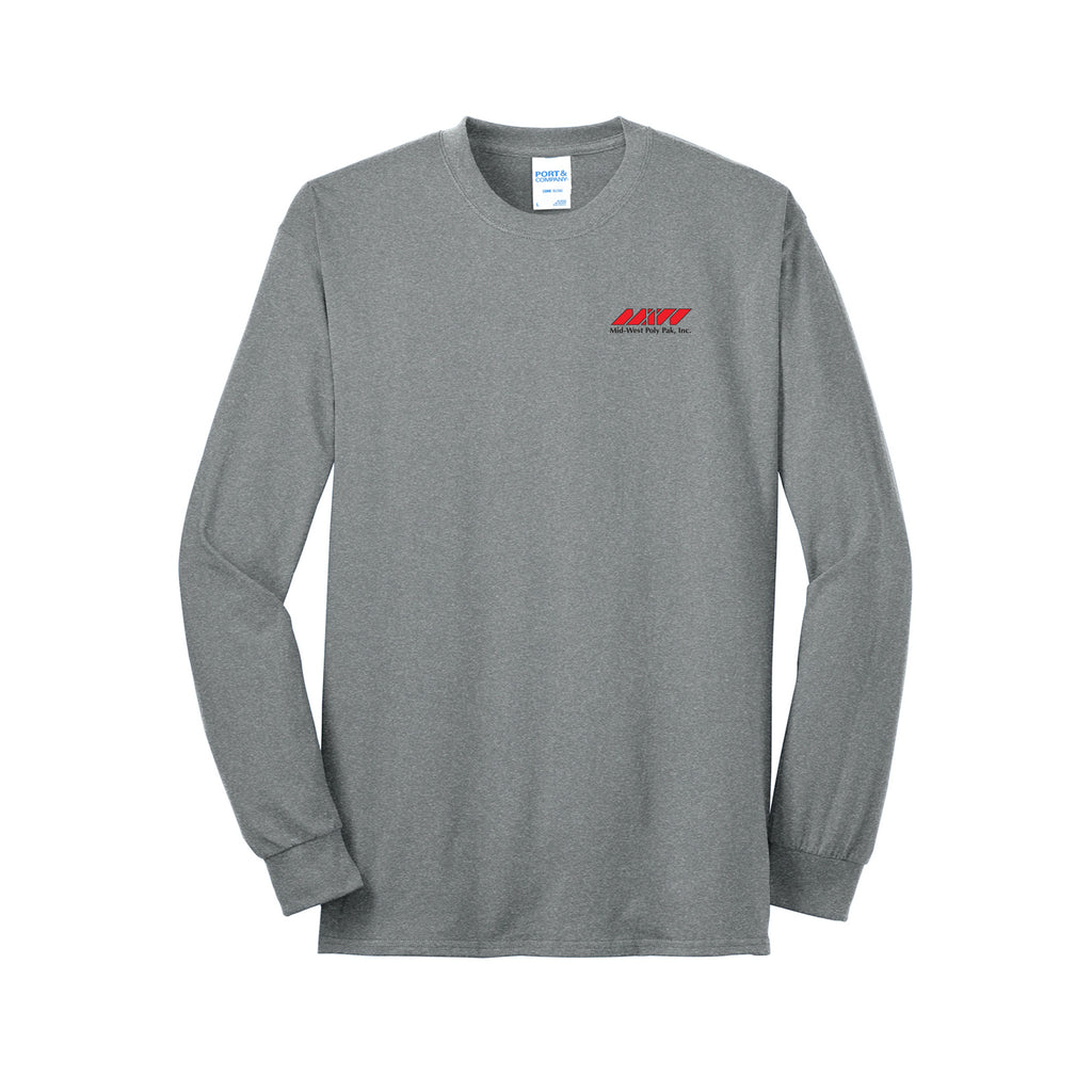 Midwest Polypak - Port & Company® Long Sleeve Core Blend Tee