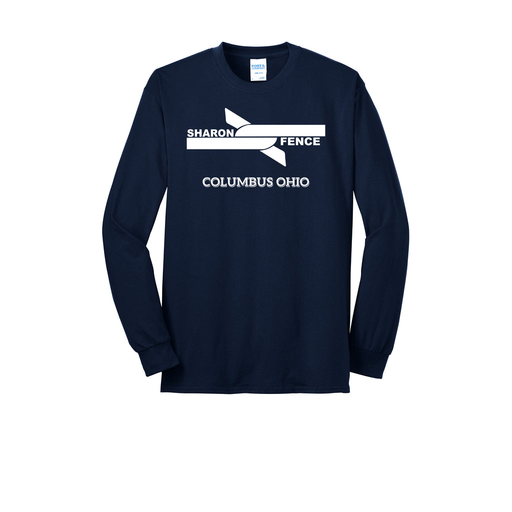 Sharon Fence - Port & Company® Long Sleeve Core Blend Tee - FULL CHEST