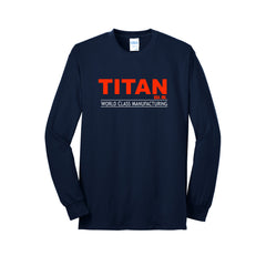 Titan USA - Port & Company® Long Sleeve Core Blend Tee