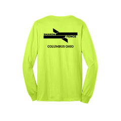 Sharon Fence - Port & Company® Long Sleeve Core Blend Tee - LEFT CHEST & FULL BACK
