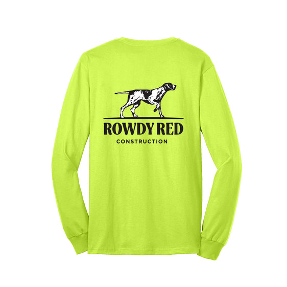 Rowdy Red Construction - Port & Company® Long Sleeve Core Blend Tee