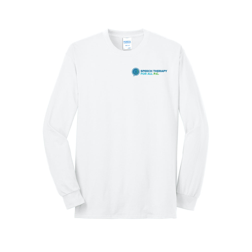 Speech Therapy For All - Port & Company® Long Sleeve Core Blend Tee