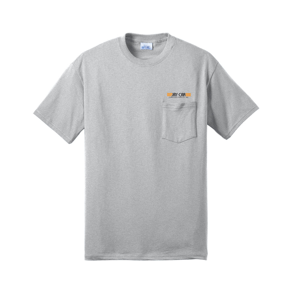 Jay-Car Construction - Port & Co™ Core Blend Pocket Tee
