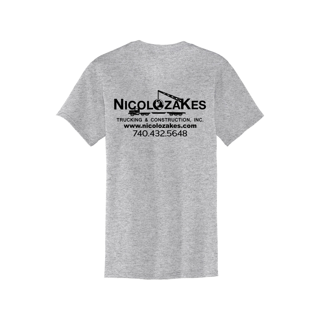 Nicolozakes - Port & Company® Core Blend Pocket Tee