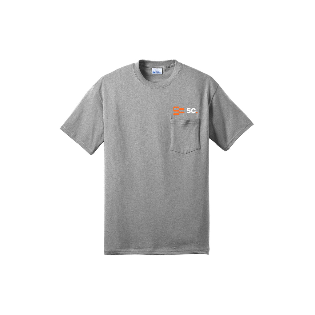 5C - Port & Co™ Core Blend Pocket Tee