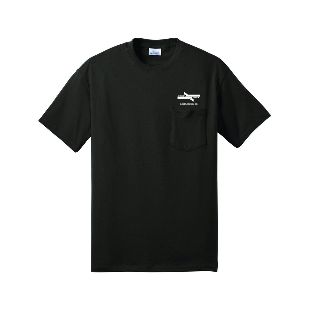 Sharon Fence - Port & Company® Core Blend Pocket Tee