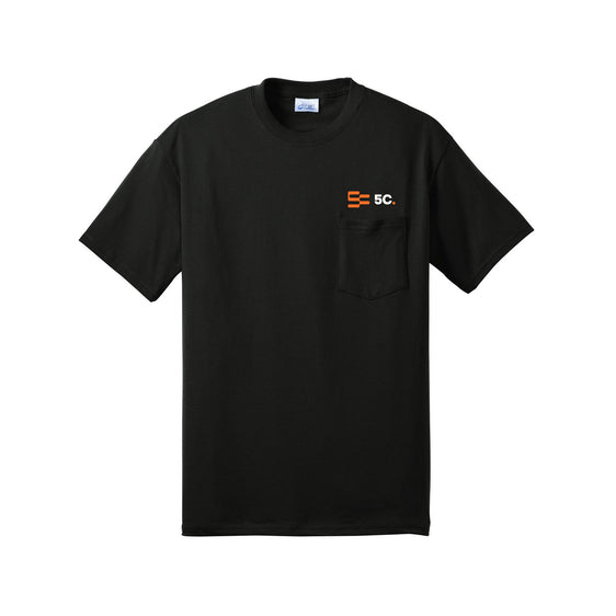 5C - Port & Co™ Core Blend Pocket Tee