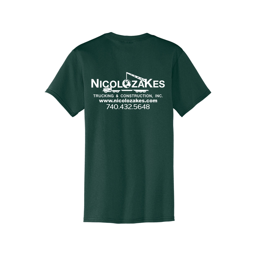Nicolozakes - Port & Company® Core Blend Pocket Tee