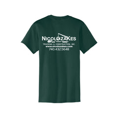 Nicolozakes - Port & Company® Core Blend Pocket Tee