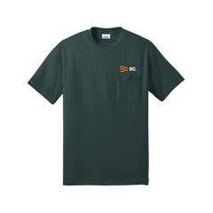 5C - Port & Co™ Core Blend Pocket Tee