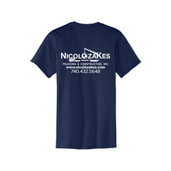 Nicolozakes - Port & Company® Core Blend Pocket Tee