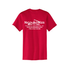 Nicolozakes - Port & Company® Core Blend Pocket Tee