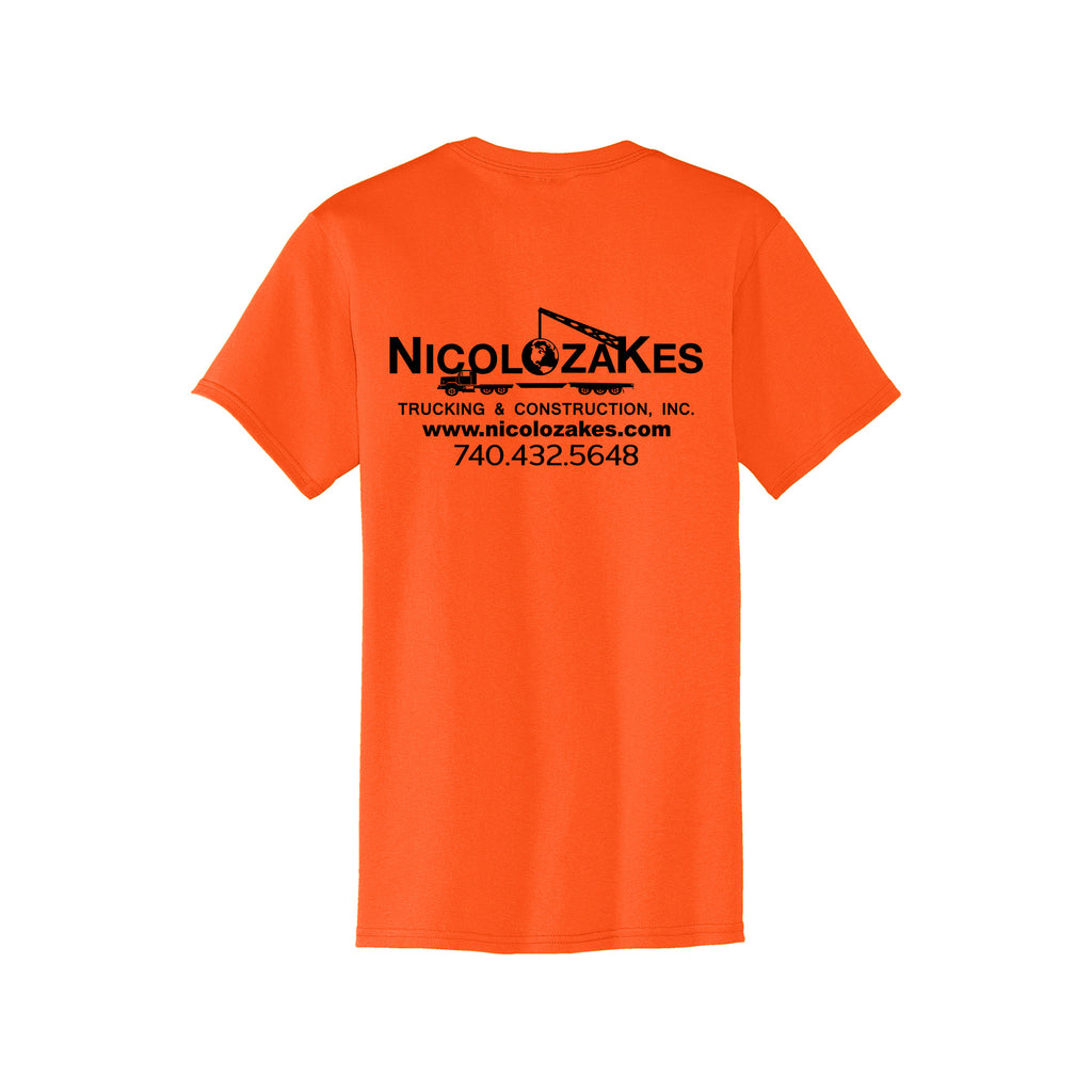 Nicolozakes - Port & Company® Core Blend Pocket Tee