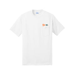 5C - Port & Co™ Core Blend Pocket Tee