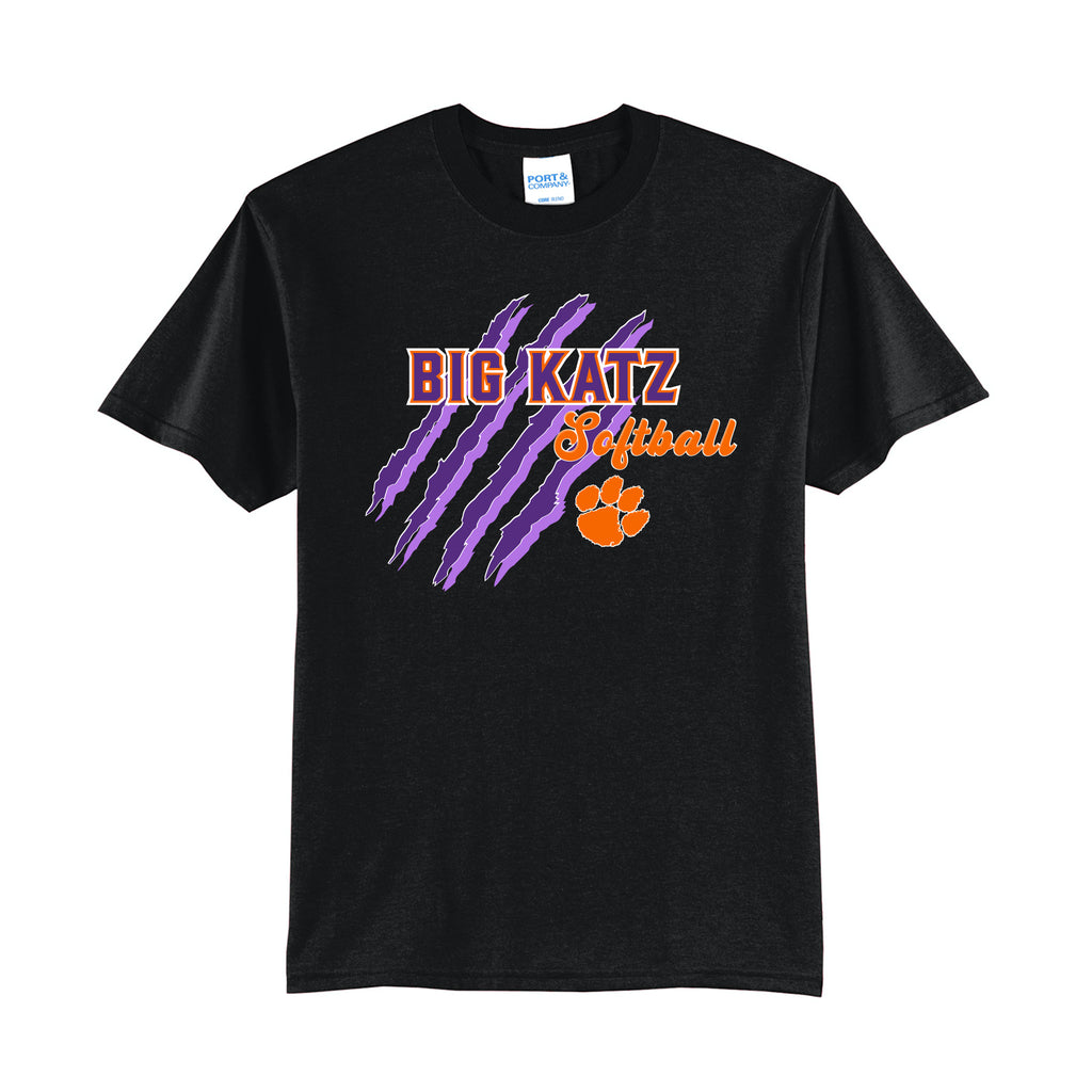 Big Katz Softball - Port & Company® Tall Core Blend Tee