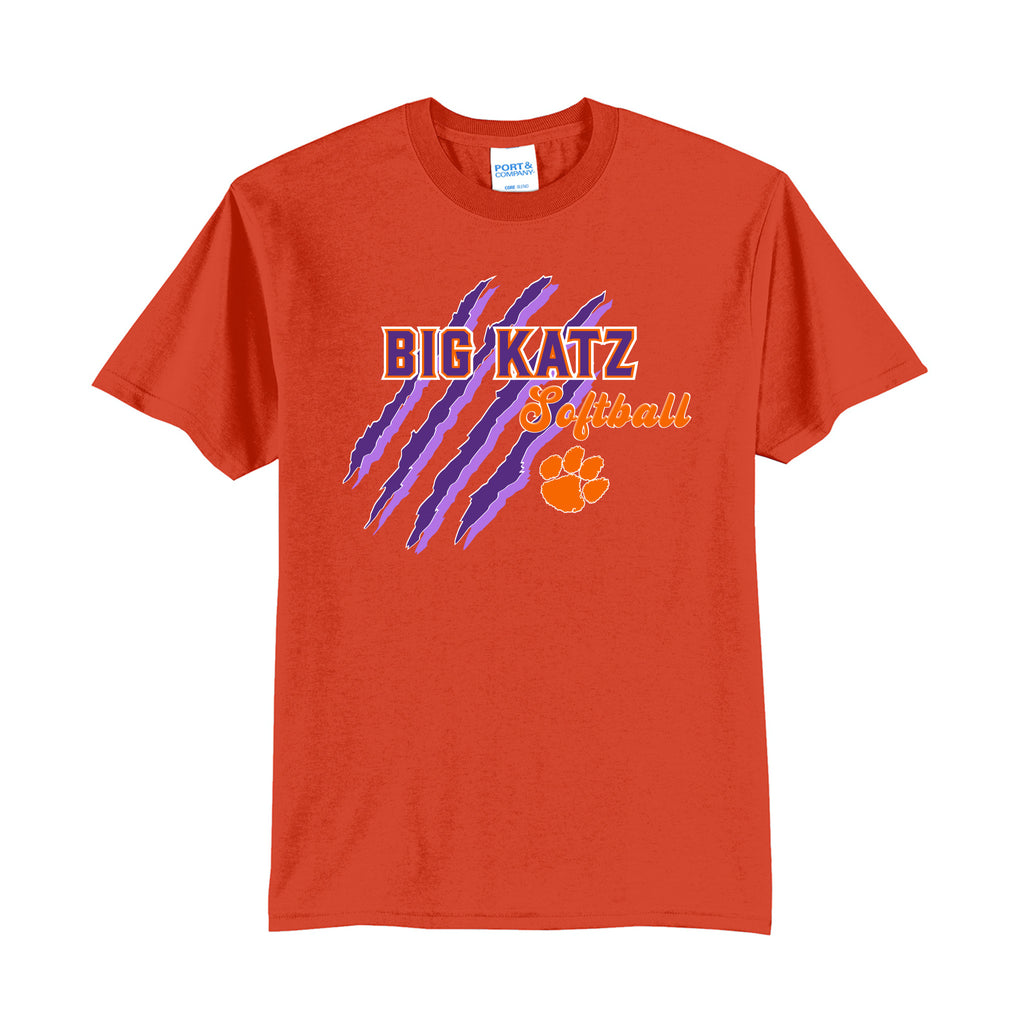 Big Katz Softball - Port & Company® Tall Core Blend Tee