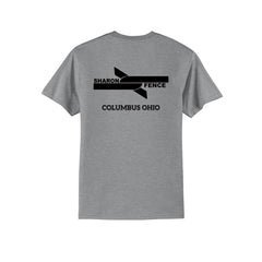 Sharon Fence - Port & Company® Core Blend Tee - LEFT CHEST & FULL BACK