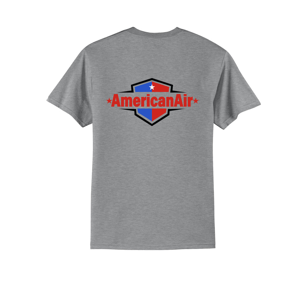 American Air - Port & Company® Core Blend Tee - FRONT & BACK