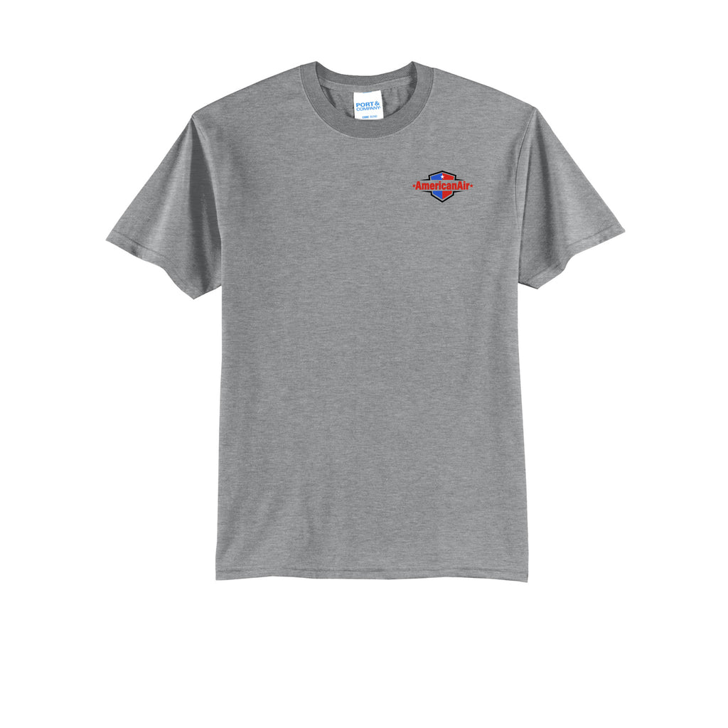 American Air - Port & Company® Core Blend Tee - FRONT & BACK