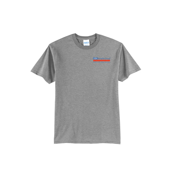 USA Benefits Group - Port & Company® Core Blend Tee - LEFT CHEST LOGO