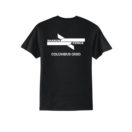 Sharon Fence - Port & Company® Core Blend Tee - LEFT CHEST & FULL BACK