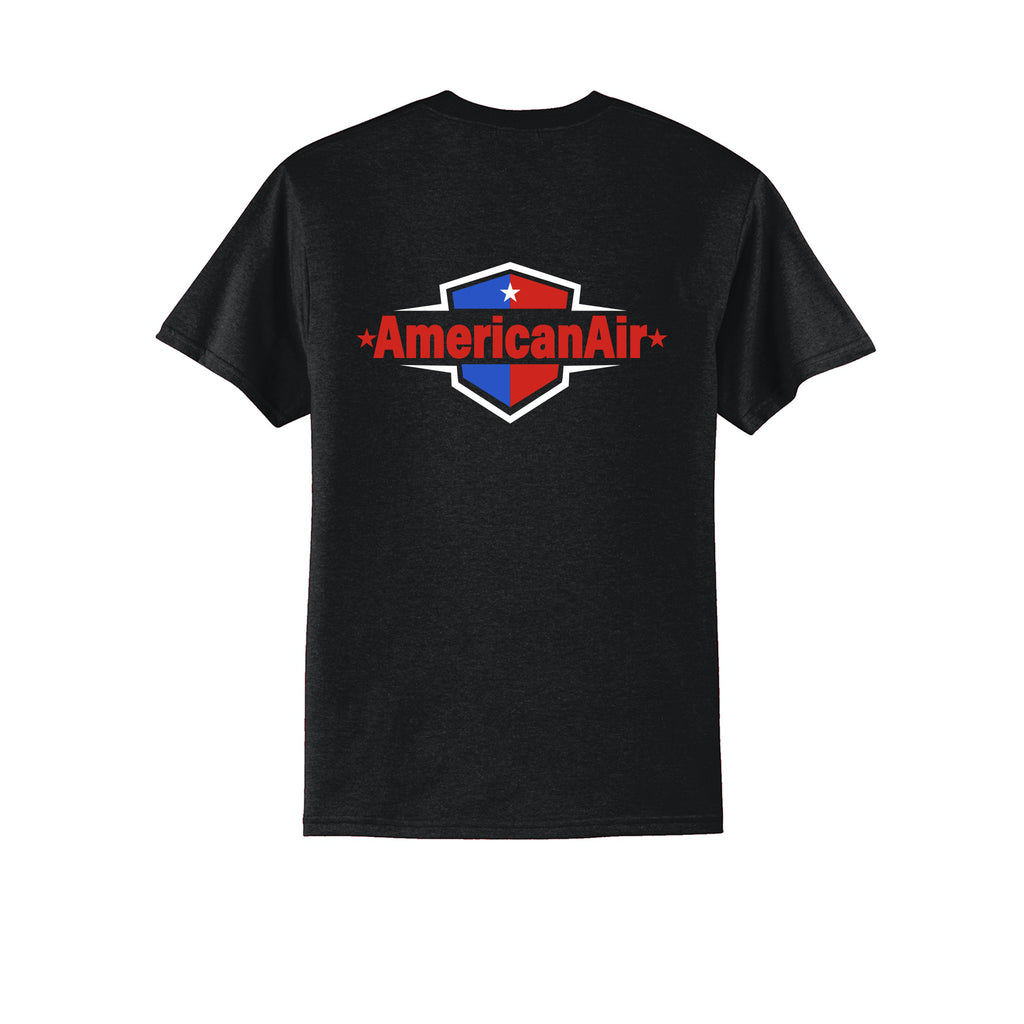 American Air - Port & Company® Core Blend Tee - FRONT & BACK