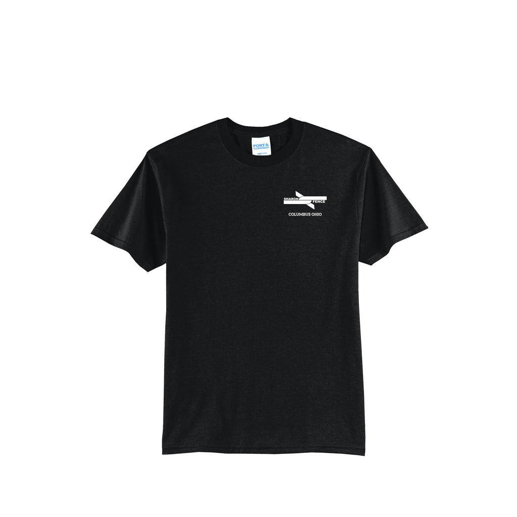 Sharon Fence - Port & Company® Core Blend Tee - LEFT CHEST & FULL BACK