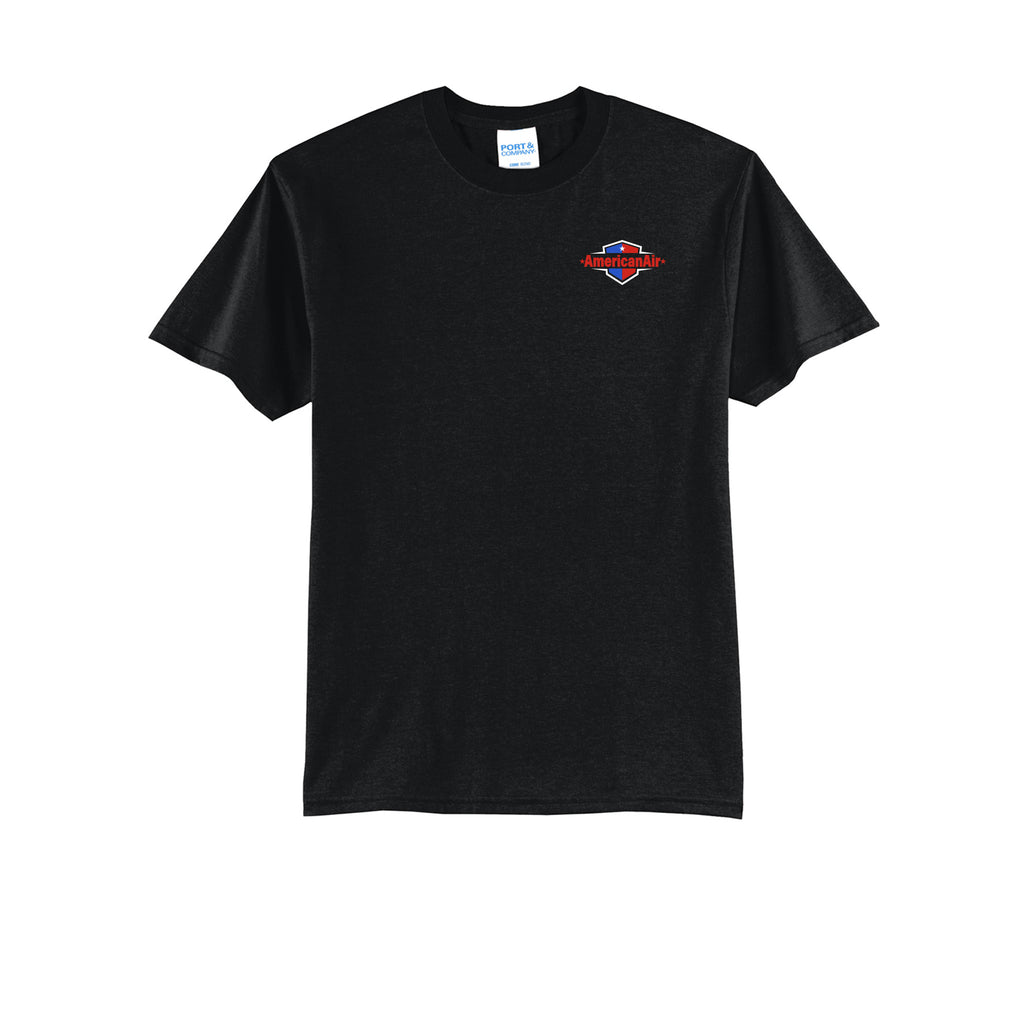 American Air - Port & Company® Core Blend Tee - FRONT & BACK