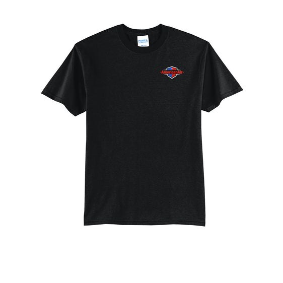 American Air - Port & Company® Core Blend Tee - LEFT CHEST ONLY