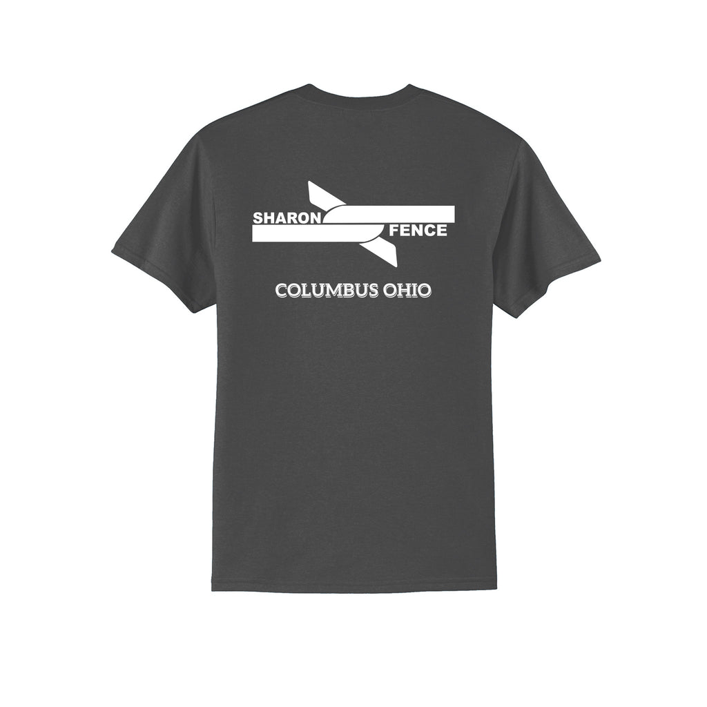Sharon Fence - Port & Company® Core Blend Tee - LEFT CHEST & FULL BACK