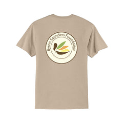 Byron Saunders Foundation - Port & Company® Core Blend Tee - FRONT & BACK