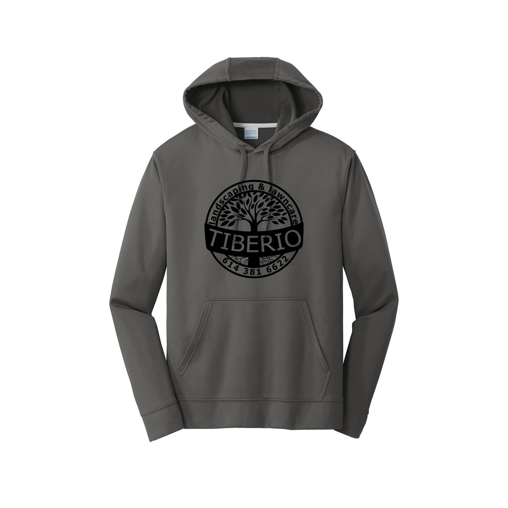 Tiberio Landscaping - Port & Company® Performance Fleece Pullover Hooded Sweatshirt