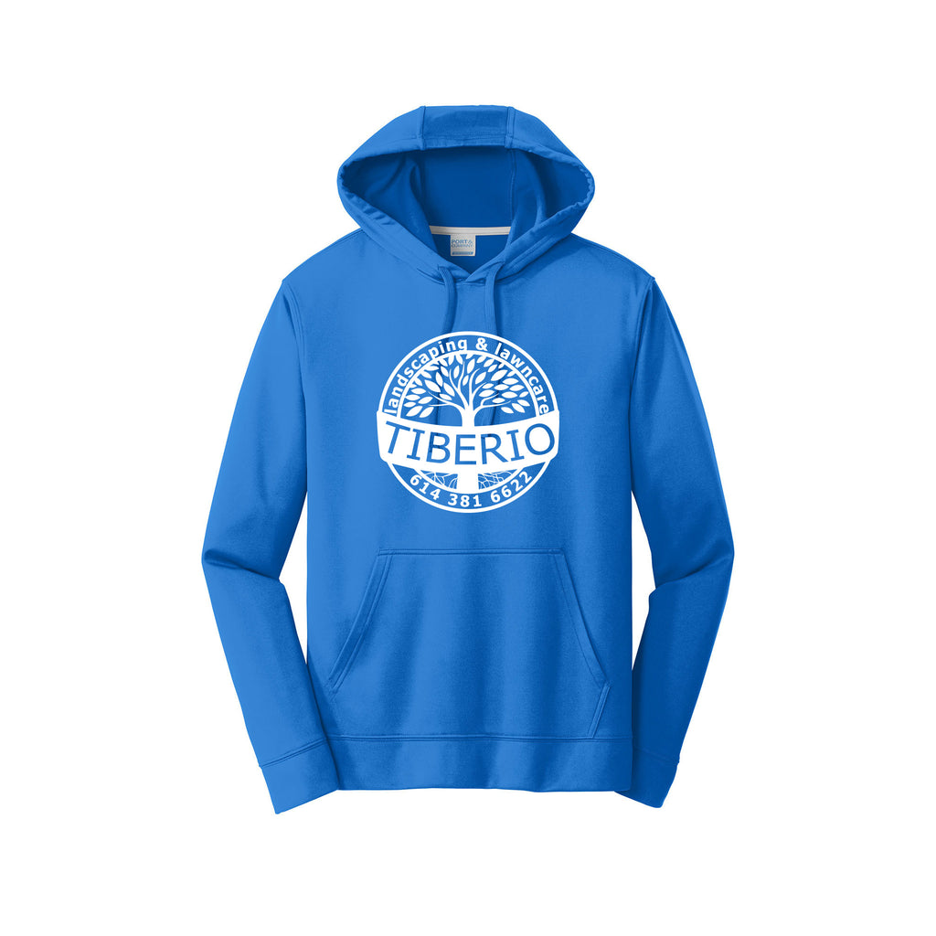Tiberio Landscaping - Port & Company® Performance Fleece Pullover Hooded Sweatshirt