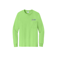 Triec - Port & Company® Long Sleeve Essential Pocket Tee