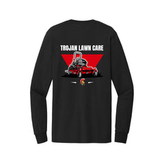 Trojan Lawn Care - Port & Co™ Tall Long Sleeve Essential Tee