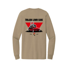 Trojan Lawn Care - Port & Co™ Tall Long Sleeve Essential Tee