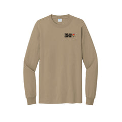 Trojan Lawn Care - Port & Co™ Tall Long Sleeve Essential Tee