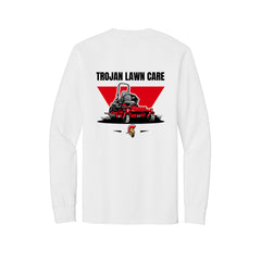 Trojan Lawn Care - Port & Co™ Tall Long Sleeve Essential Tee