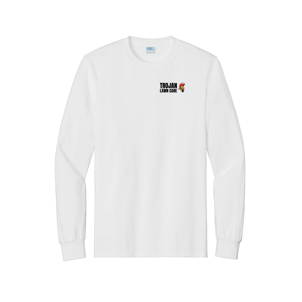 Trojan Lawn Care - Port & Co™ Tall Long Sleeve Essential Tee