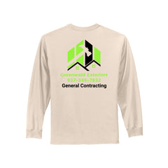 Greenwald Exterior - Port & Co™ Long Sleeve Essential Tee