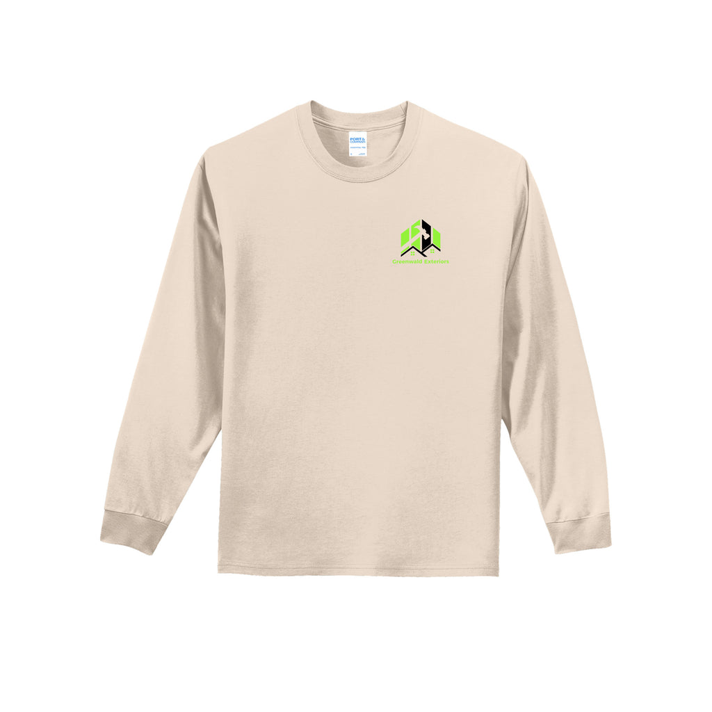 Greenwald Exterior - Port & Co™ Long Sleeve Essential Tee