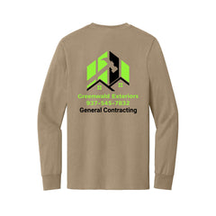 Greenwald Exterior - Port & Co™ Long Sleeve Essential Tee