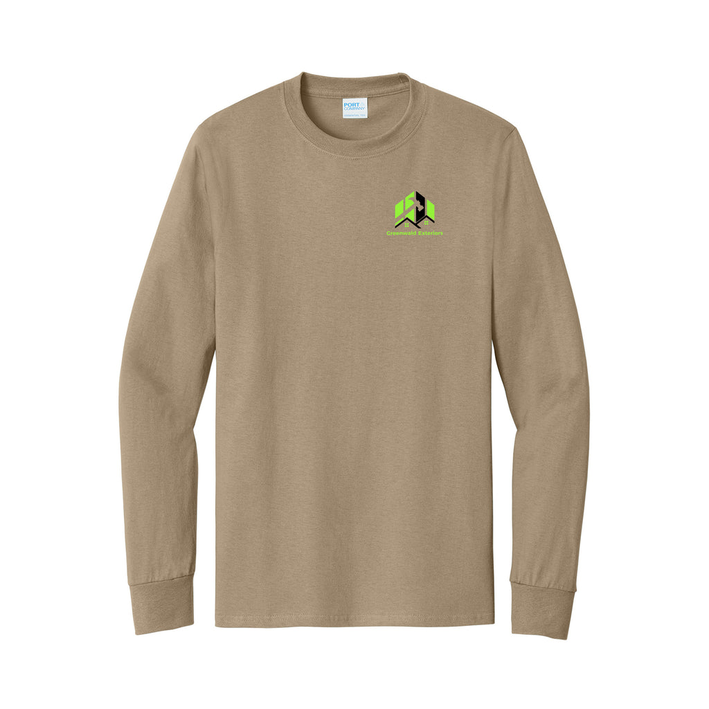 Greenwald Exterior - Port & Co™ Long Sleeve Essential Tee