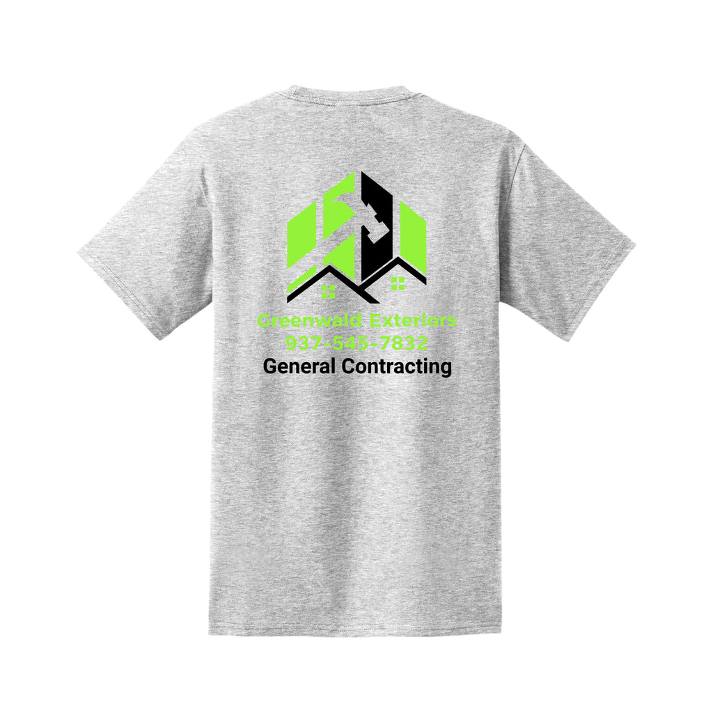 Greenwald Exterior - Port & Co™ Tall Essential Pocket Tee