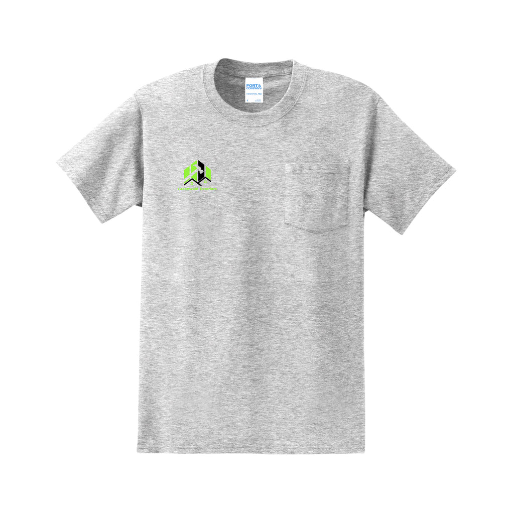 Greenwald Exterior - Port & Co™ Tall Essential Pocket Tee