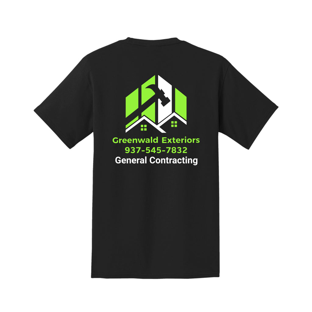 Greenwald Exterior - Port & Co™ Tall Essential Pocket Tee